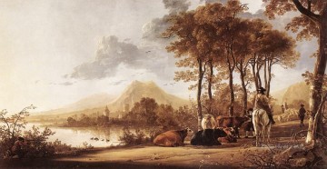 川の風景 田園風景画家 アルバート・カイプ Oil Paintings